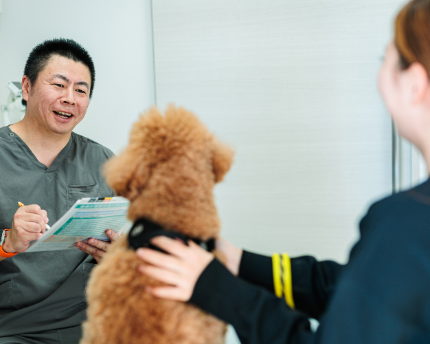 飼い主様から直接感謝の言葉をいただける職場