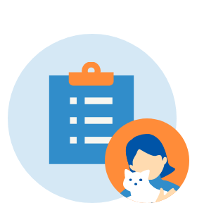 飼い主様と一緒に最適な治療方法を策定